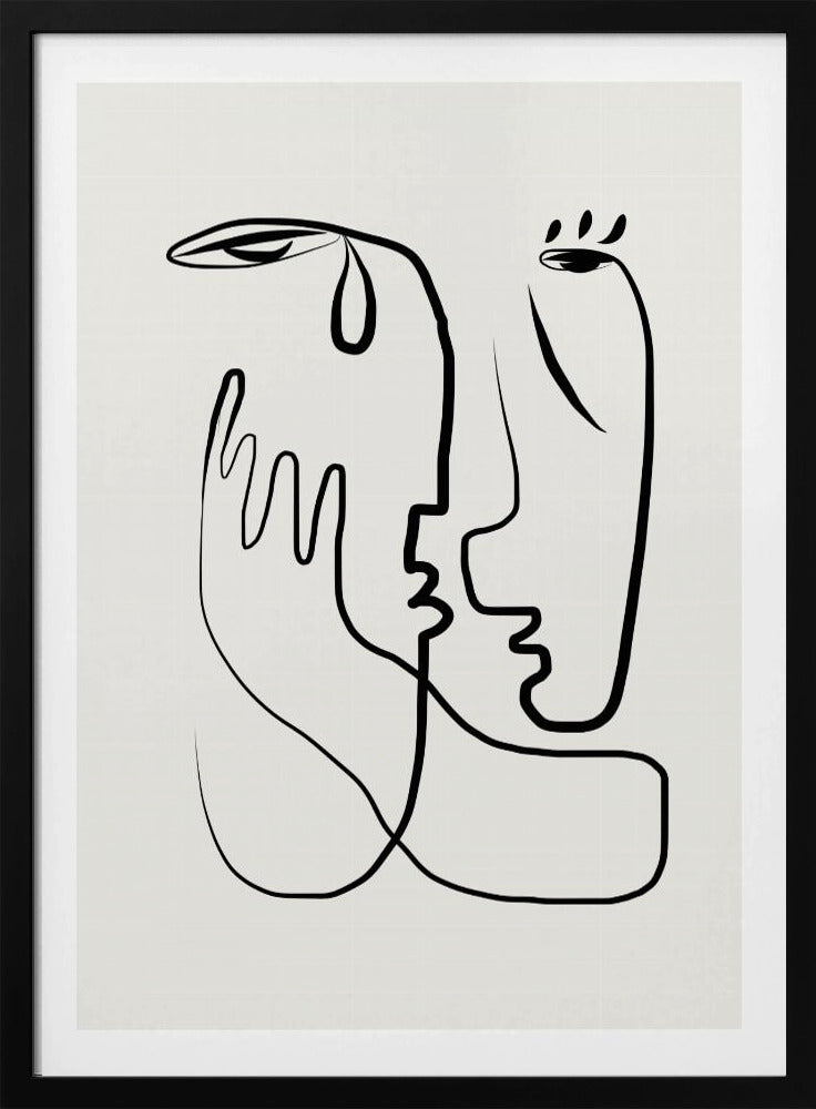 Don&#039;t Cry Line Art | Poster