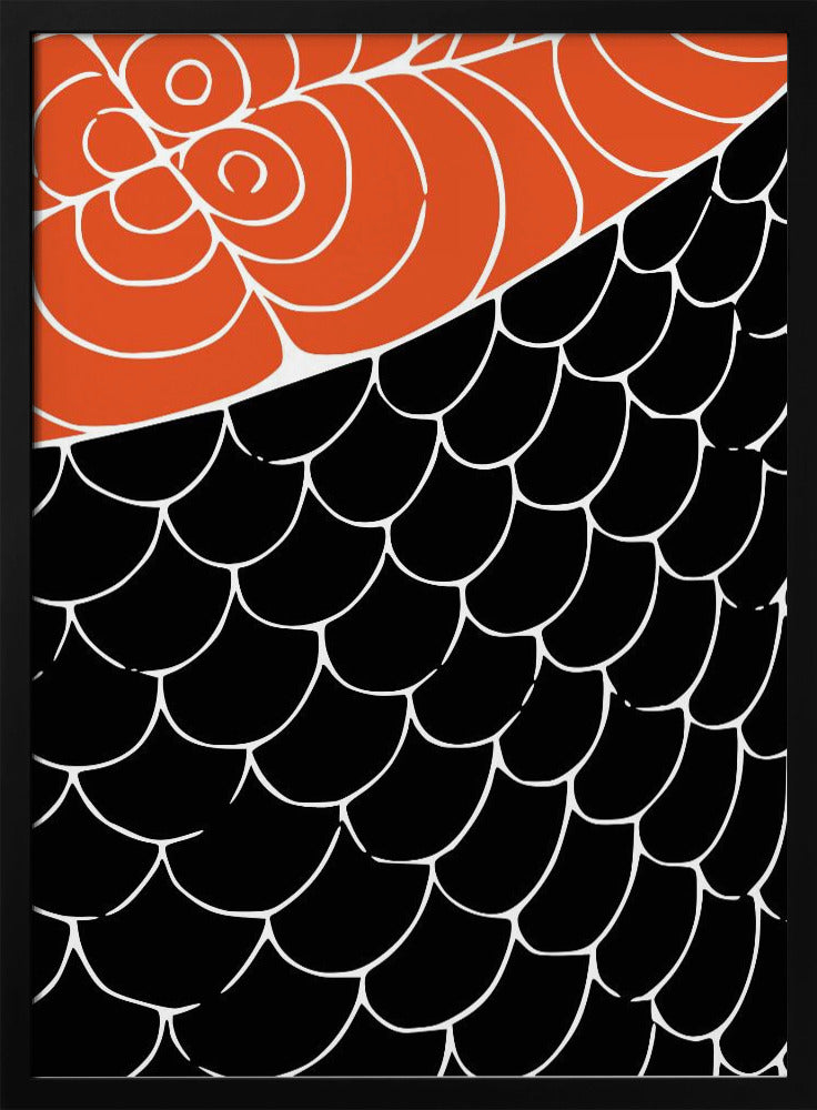 Sashimi Red and Black | Poster