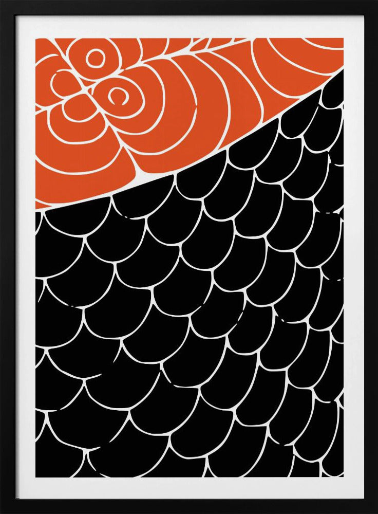 Sashimi Red and Black | Poster