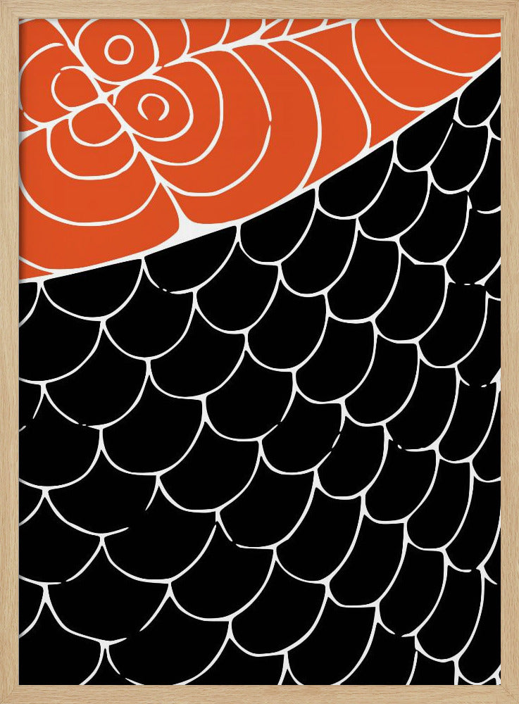 Sashimi Red and Black | Poster