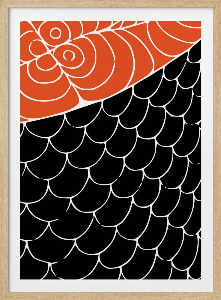 Sashimi Red and Black | Poster
