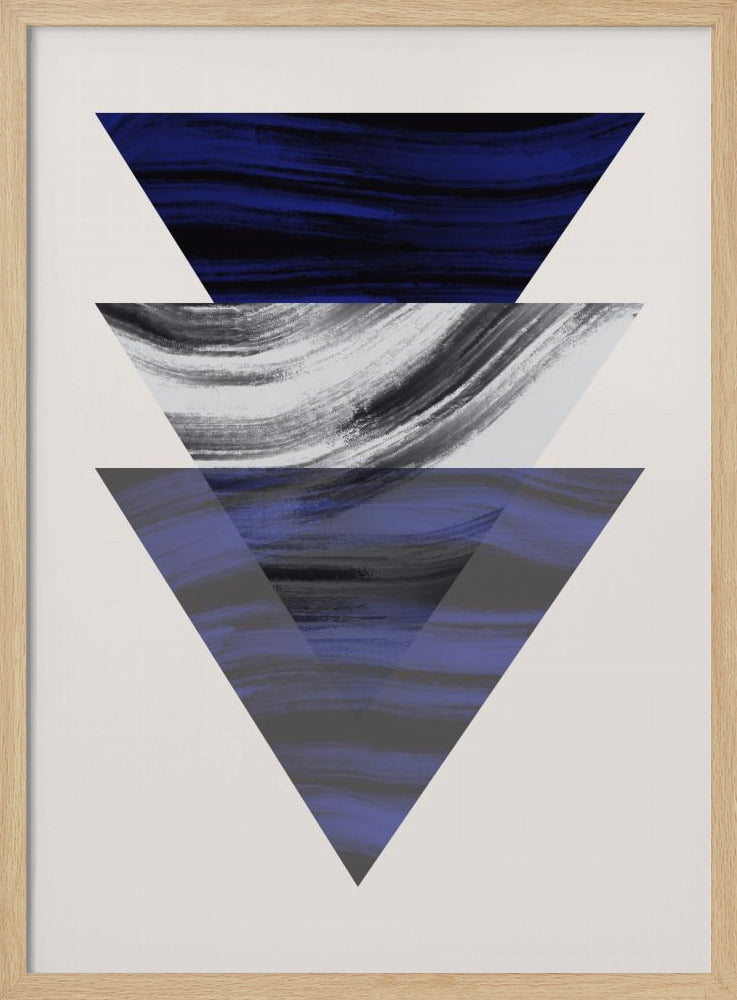 Three Triangular Geometric | Poster