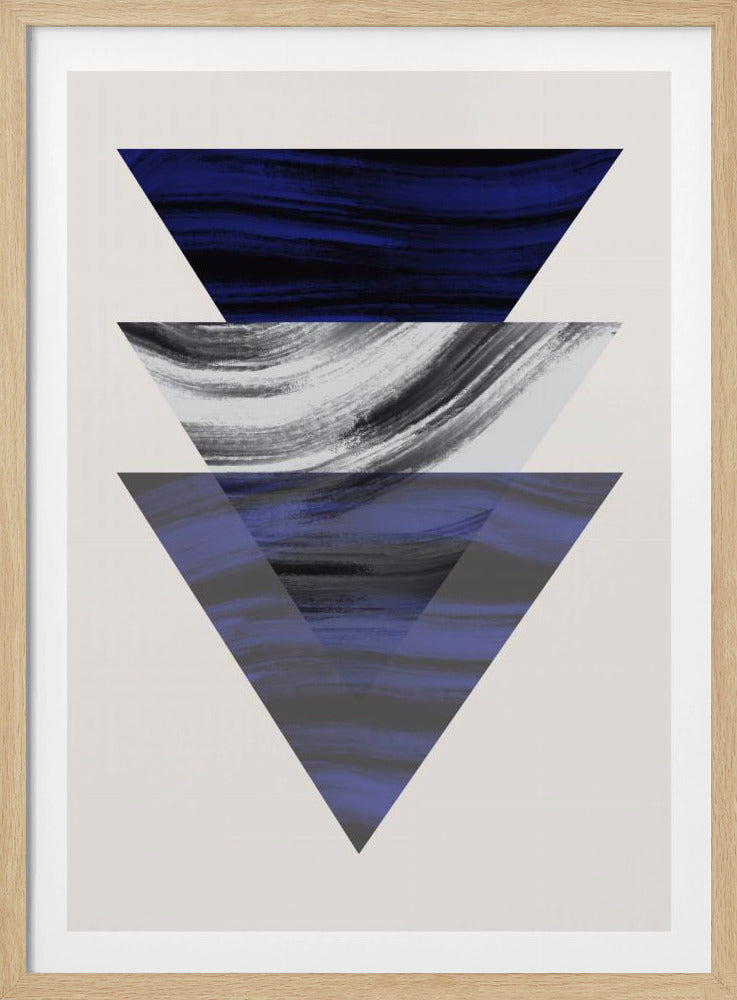 Three Triangular Geometric | Poster