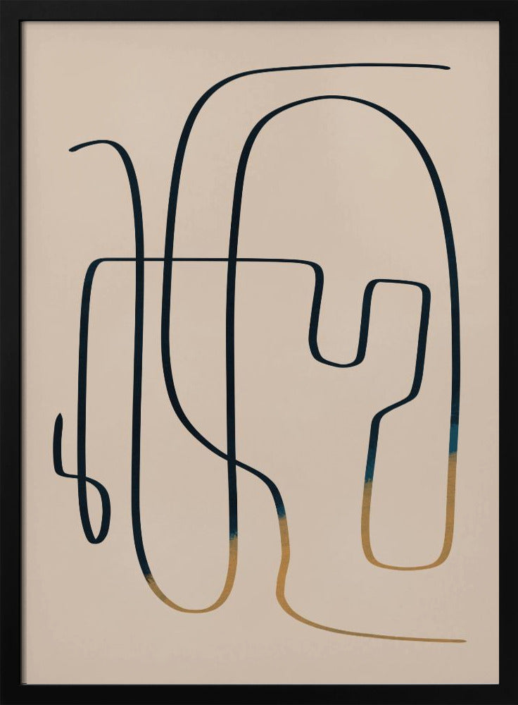 Line Art Abstract | Poster