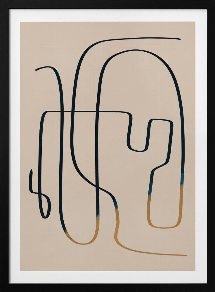 Line Art Abstract | Poster