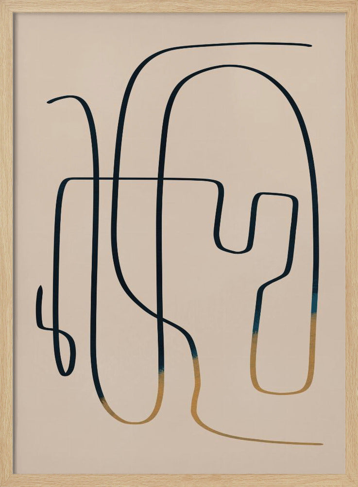 Line Art Abstract | Poster