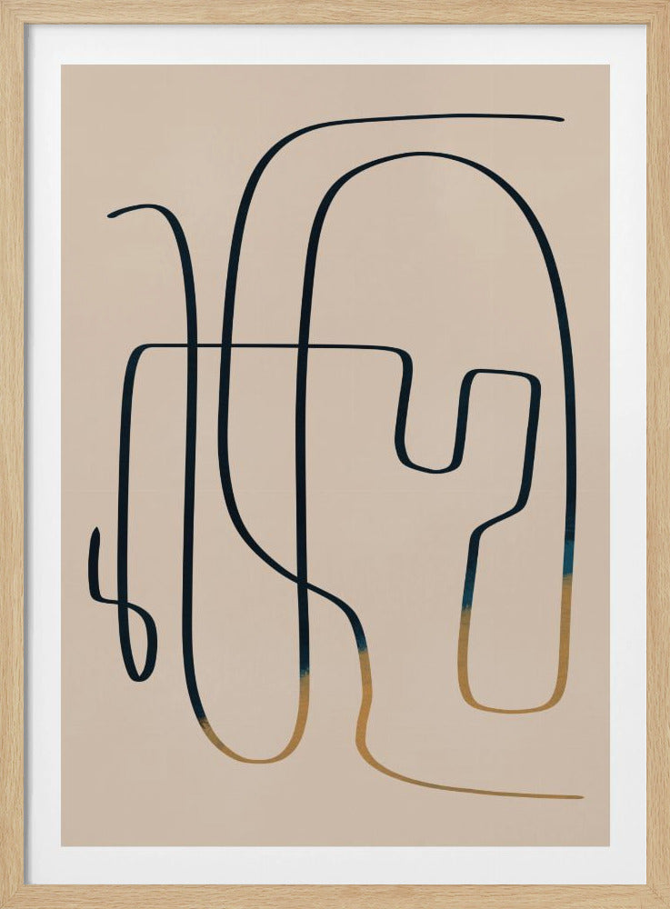 Line Art Abstract | Poster