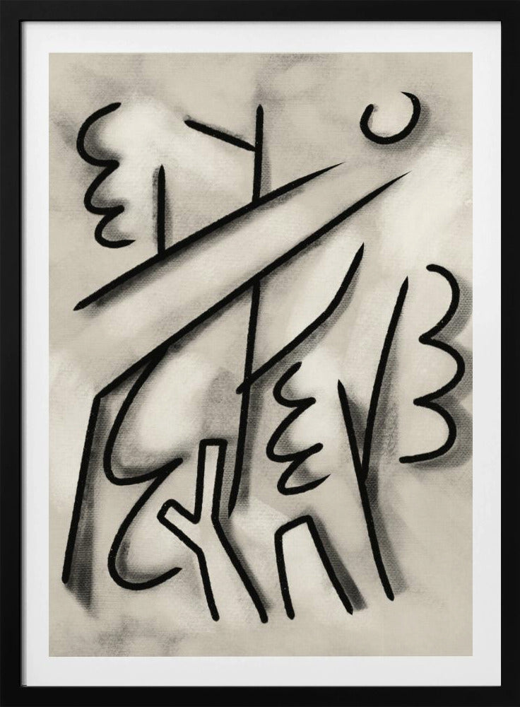 Bold Black Lines | Poster