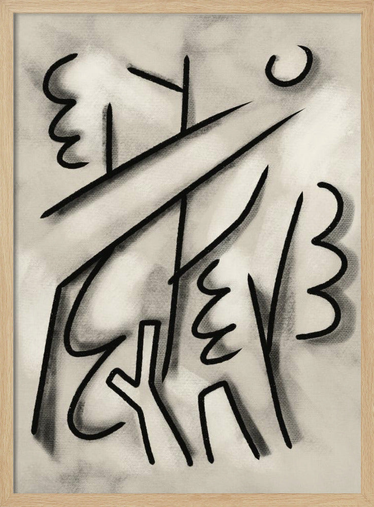 Bold Black Lines | Poster