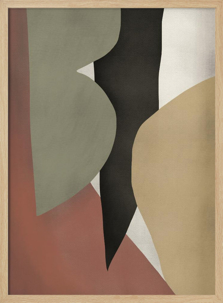 Tropical Abstract Shapes | Poster