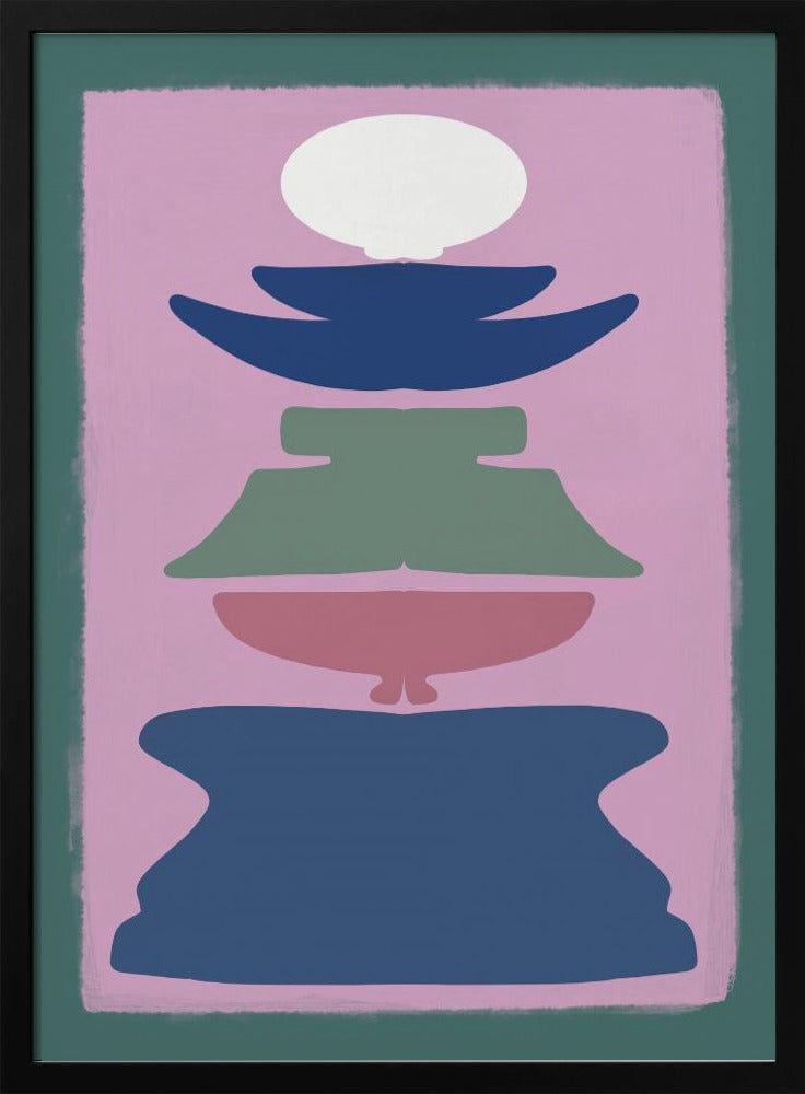 Bold Colorful shapes | Poster