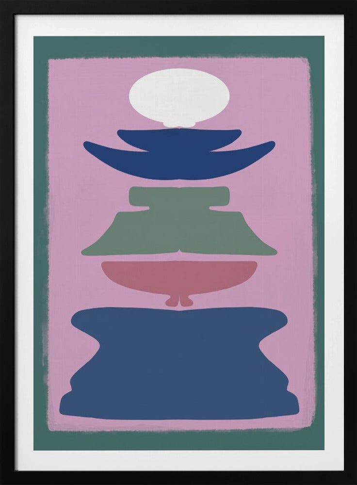 Bold Colorful shapes | Poster