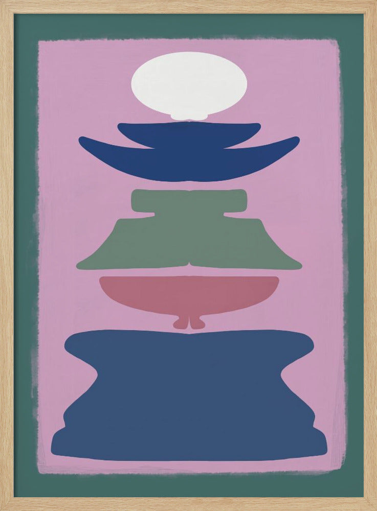 Bold Colorful shapes | Poster