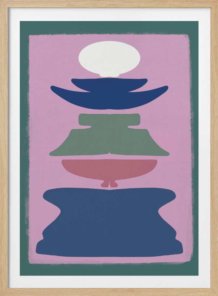 Bold Colorful shapes | Poster