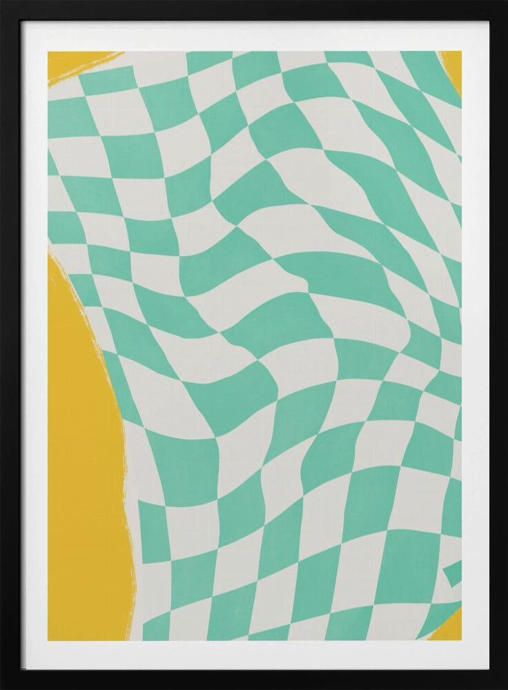 Summer Line Drying Fabric | Poster