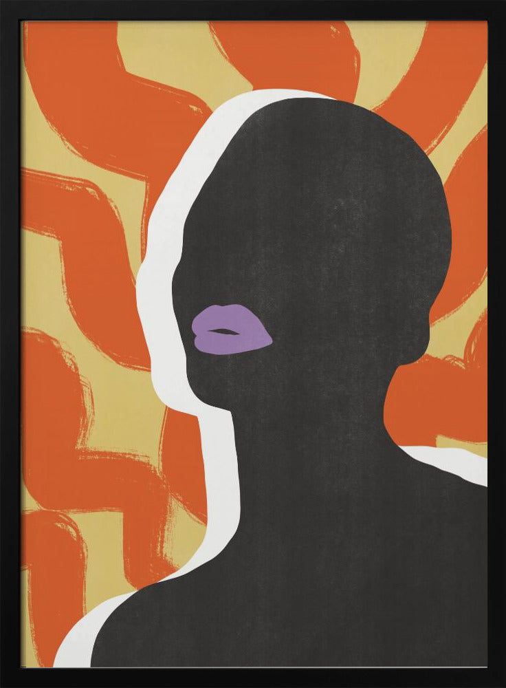 Anonymous Portrait In the Sun | Poster