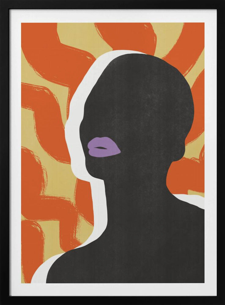 Anonymous Portrait In the Sun | Poster