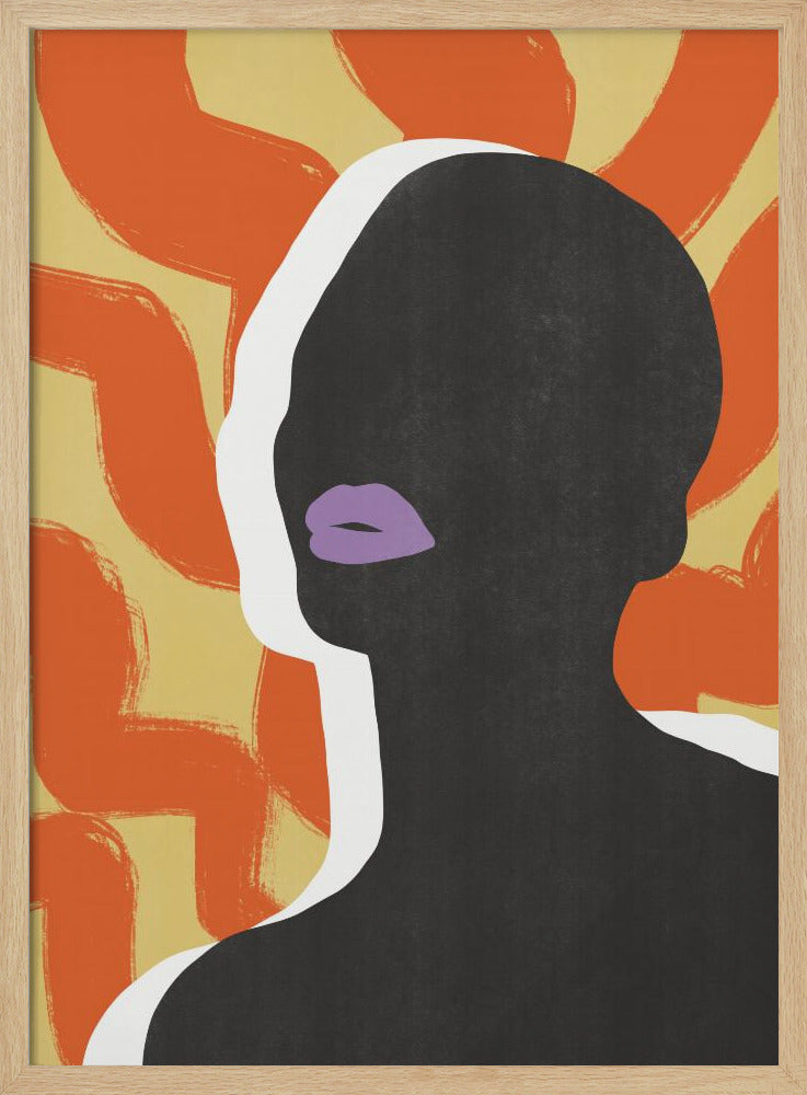 Anonymous Portrait In the Sun | Poster