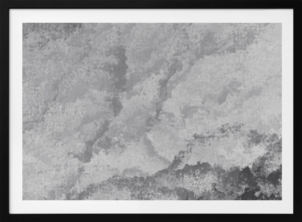 Grayscale Mountains | Poster