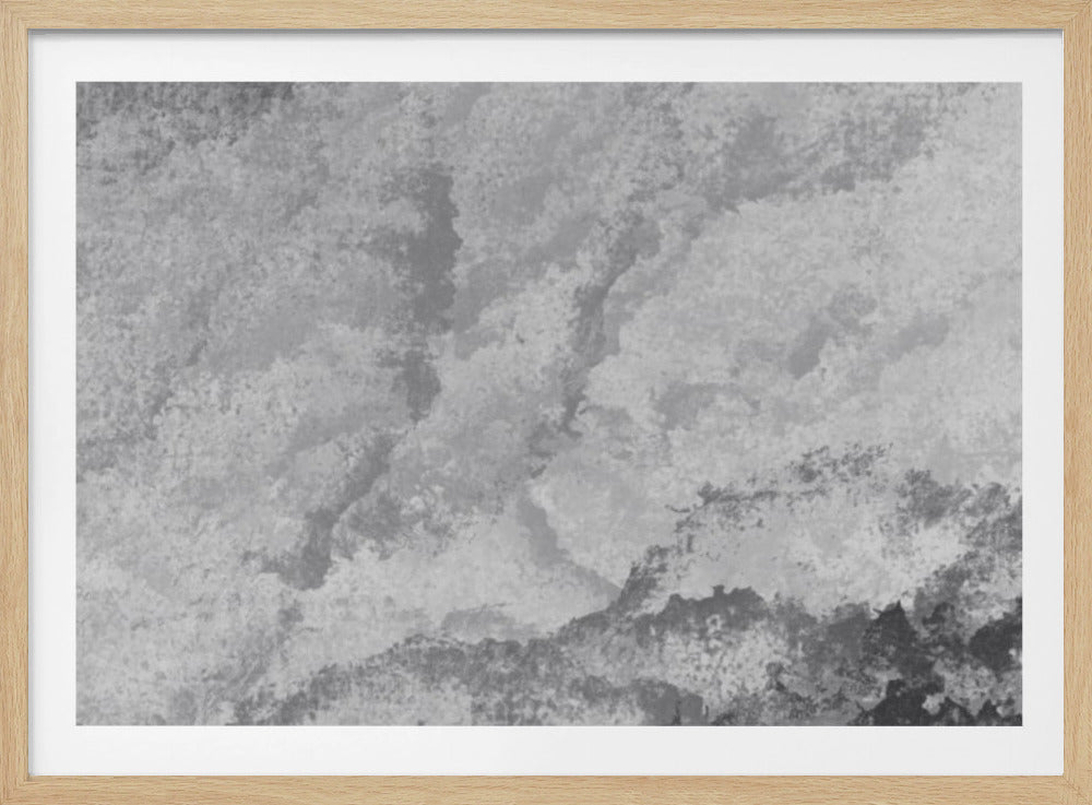 Grayscale Mountains | Poster