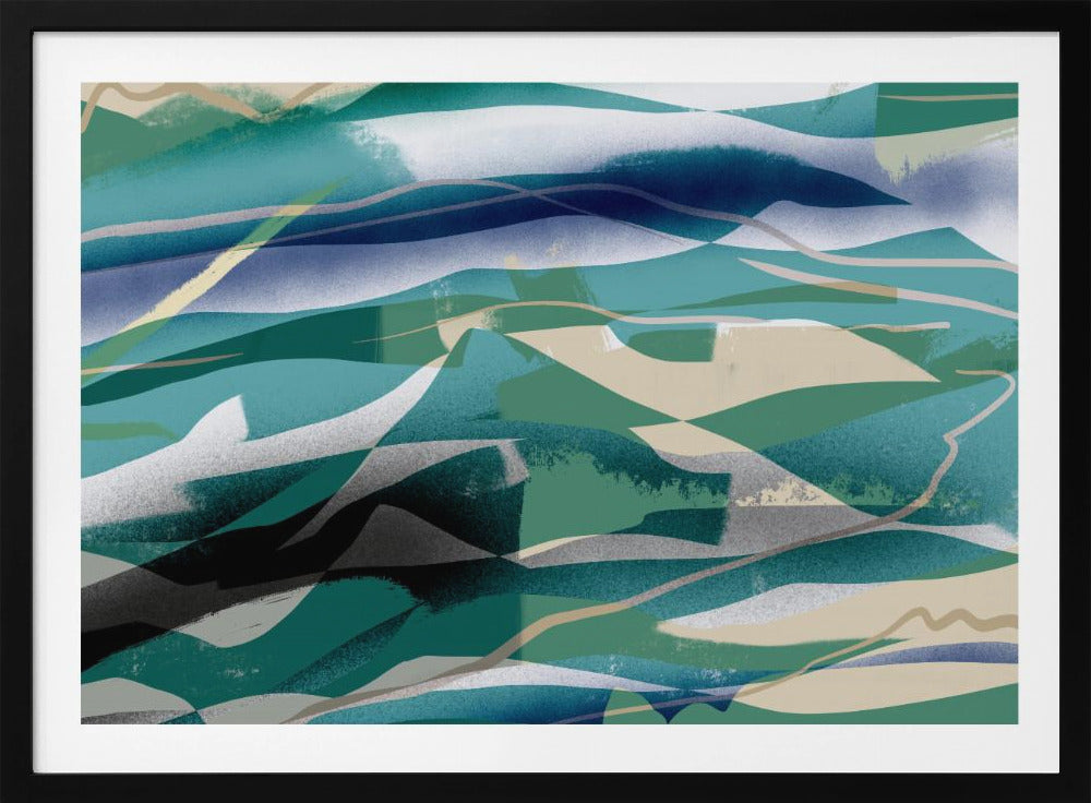 Abstraction in landscape | Poster