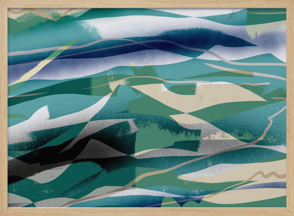 Abstraction in landscape | Poster