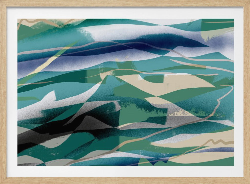 Abstraction in landscape | Poster