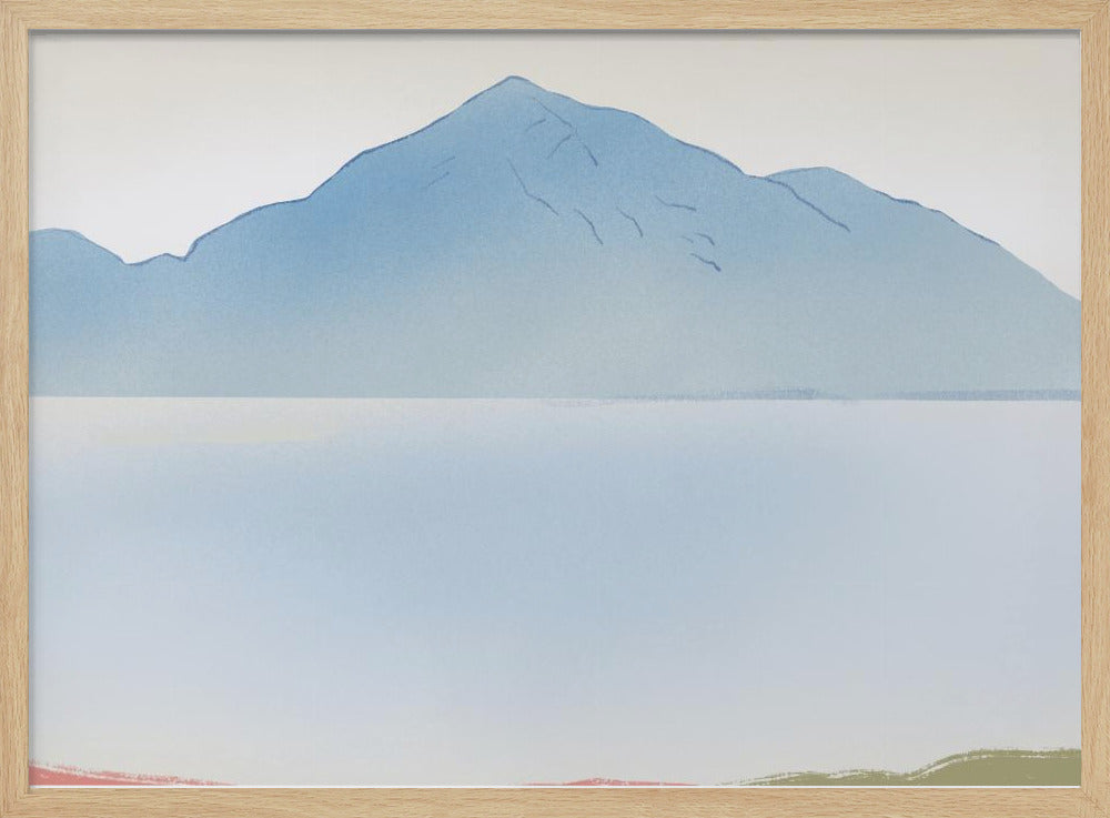 Misty Mountain View | Poster