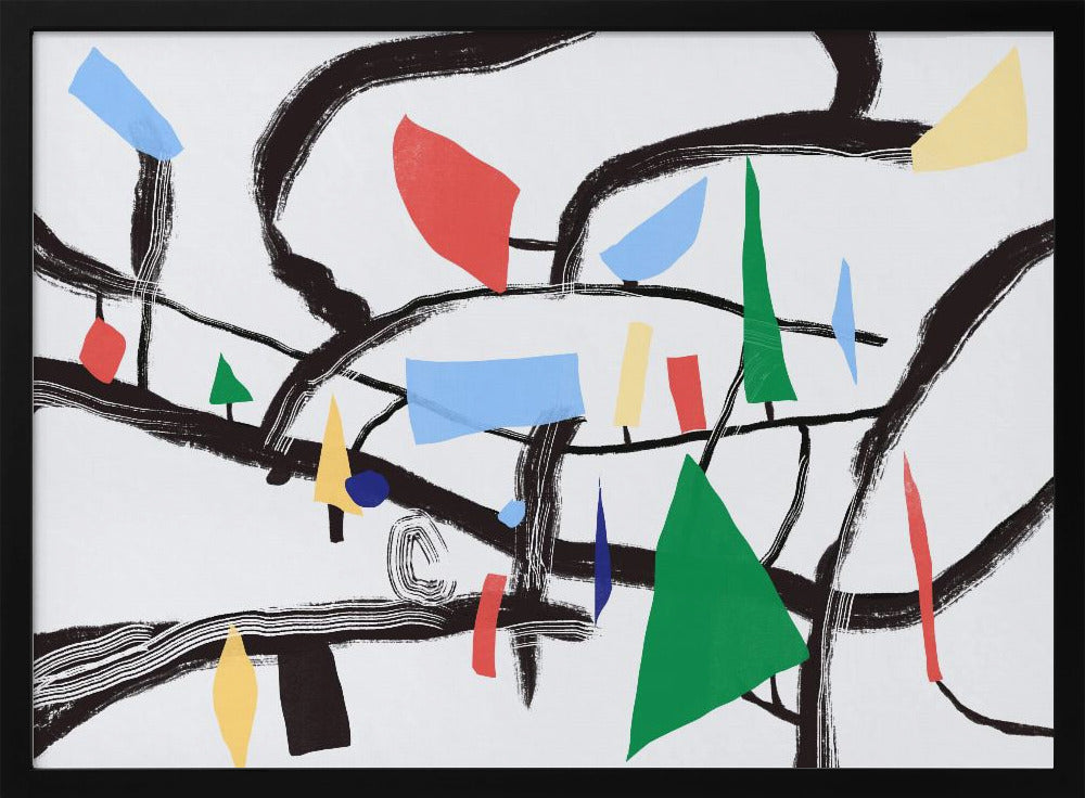 Colors in the forest | Poster