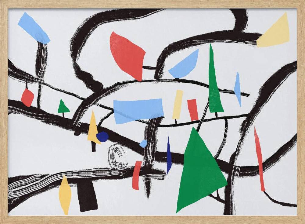 Colors in the forest | Poster