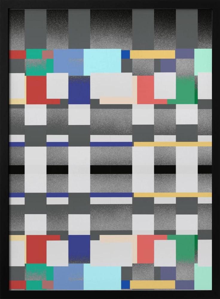 Abstract Design With A Grid Like Pattern | Poster