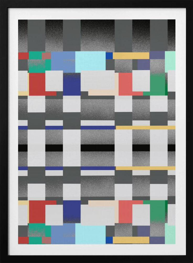 Abstract Design With A Grid Like Pattern | Poster