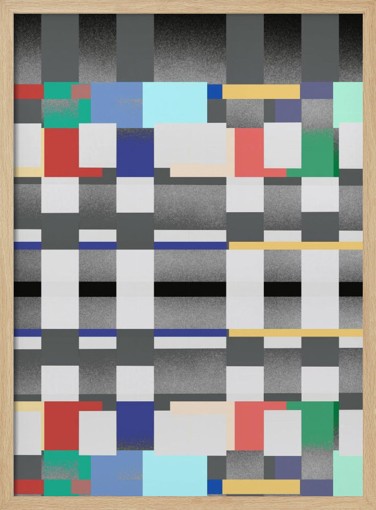 Abstract Design With A Grid Like Pattern | Poster