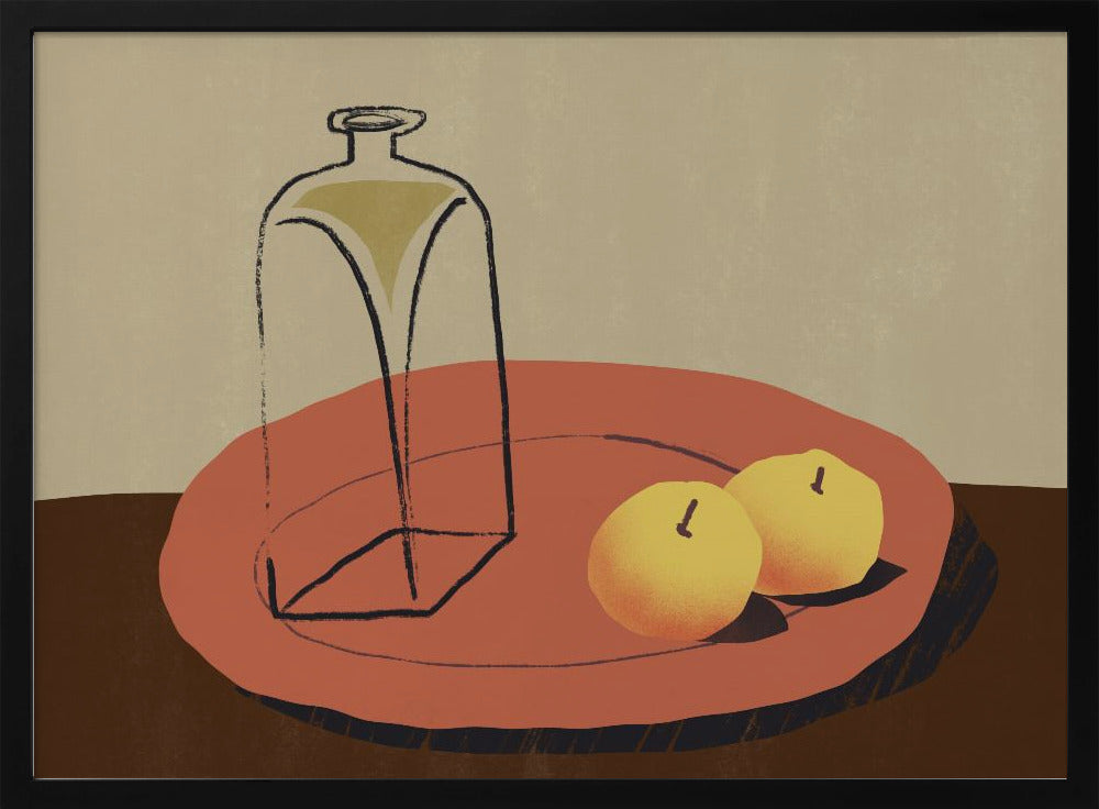 Jar and apple | Poster