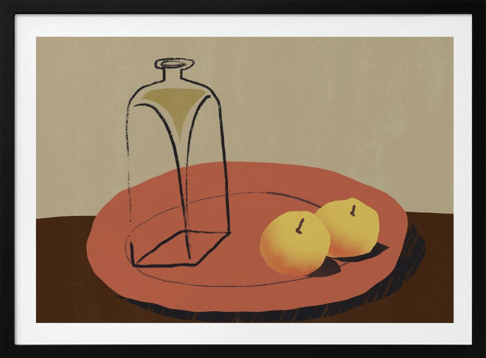 Jar and apple | Poster