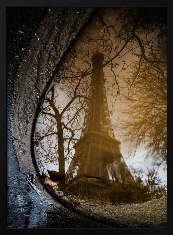 Eiffel tower reflection | Poster