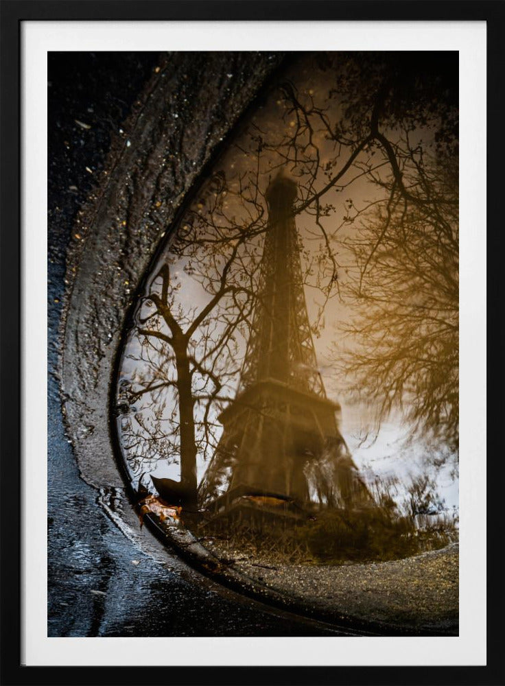 Eiffel tower reflection | Poster