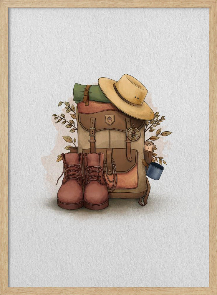 Backpack Travel | Poster