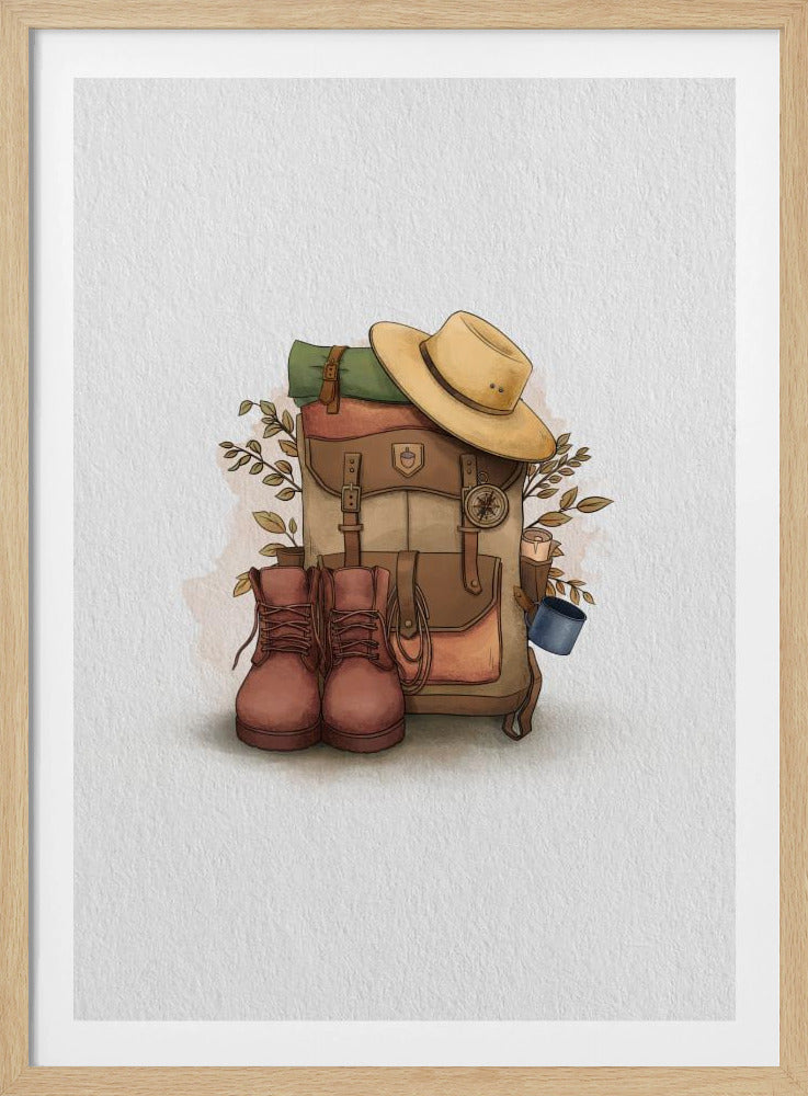 Backpack Travel | Poster