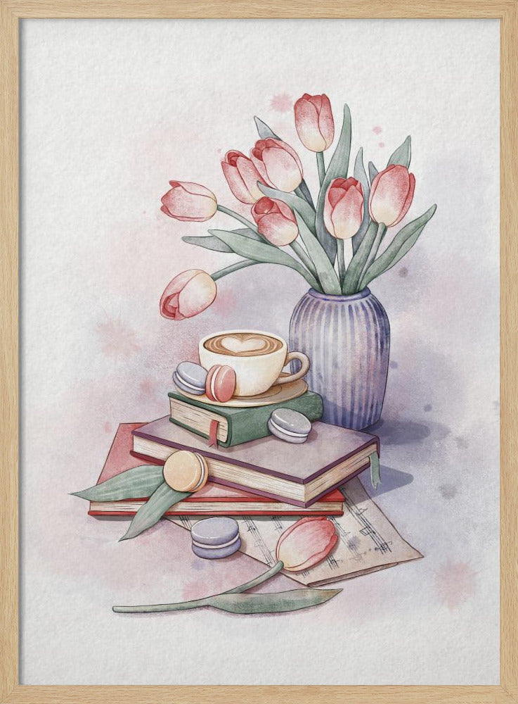 Tea Break Time | Poster