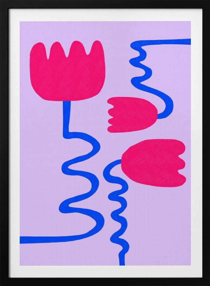 Crimson Blooms | Poster