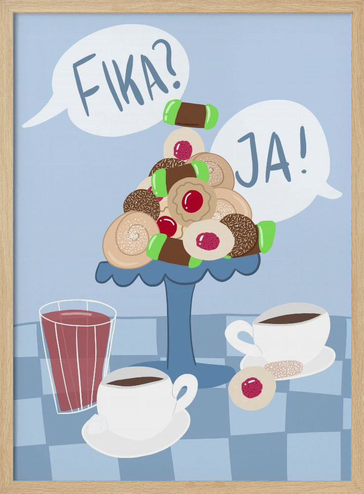 Swedish Fika Delight | Poster