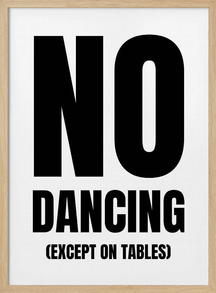 Tabletop Moves Only | Poster