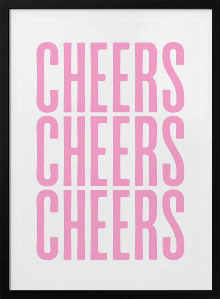 Triple Cheers Display | Poster