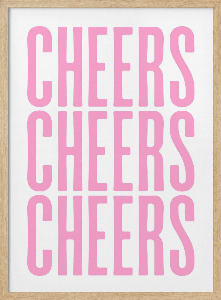 Triple Cheers Display | Poster