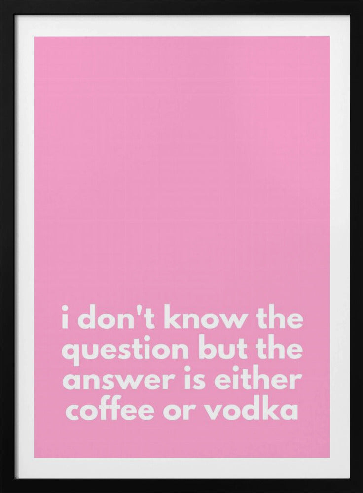 Choices on Pink | Poster