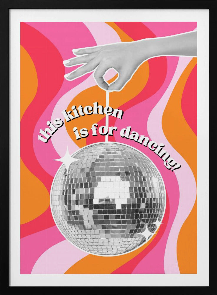 Disco Kitchen Vibes | Poster