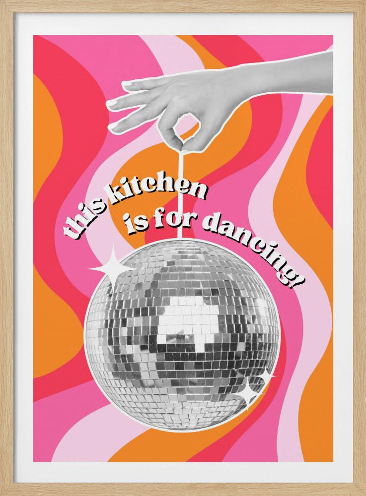 Disco Kitchen Vibes | Poster