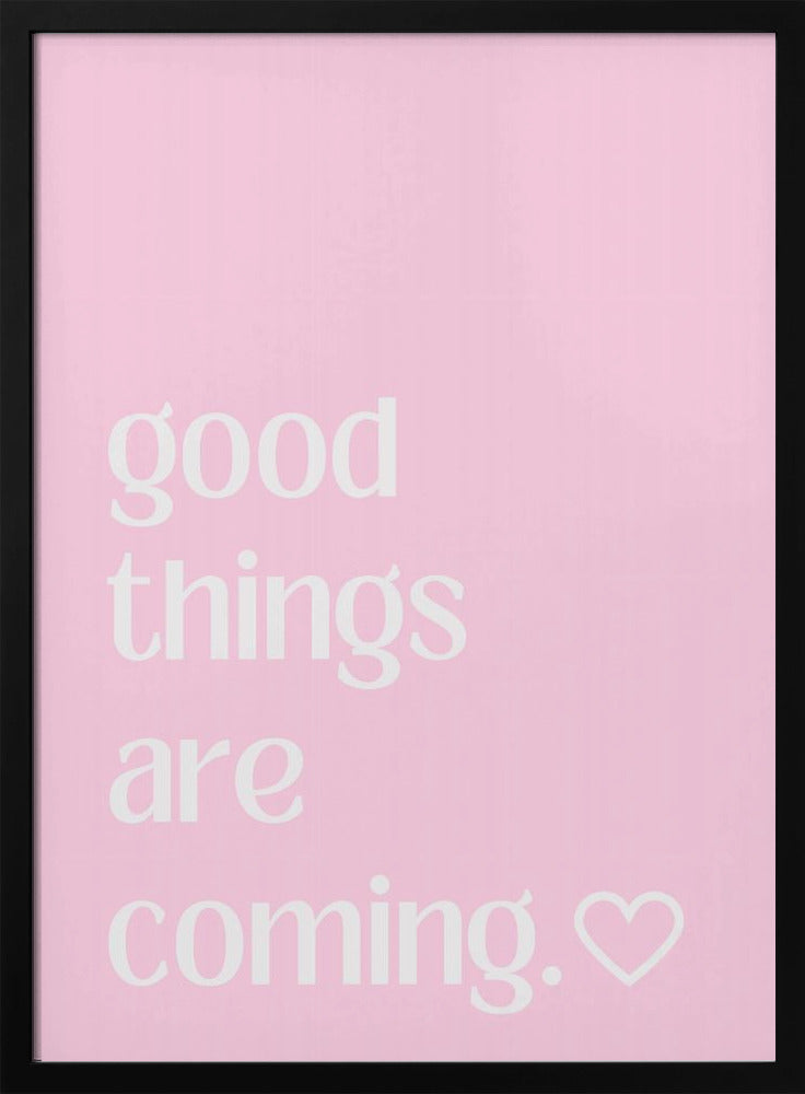 Hopeful Pink Breeze | Poster