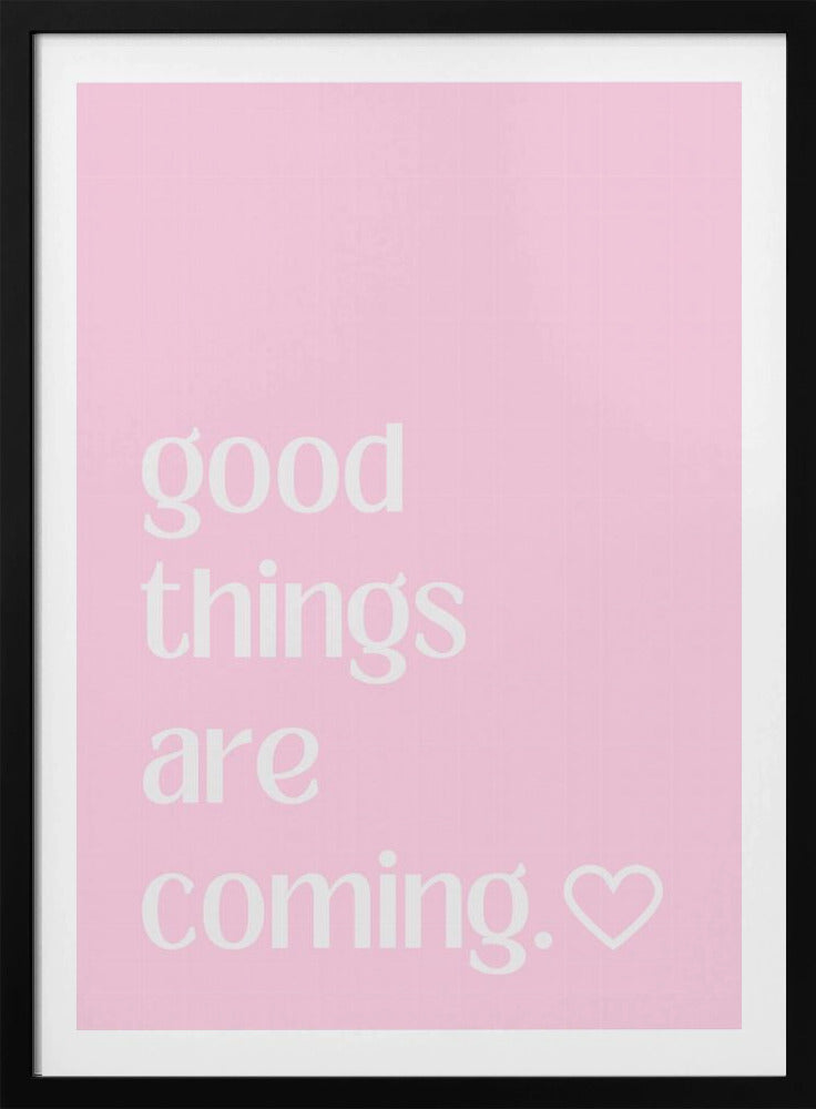 Hopeful Pink Breeze | Poster